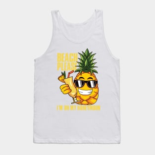 Beach Please I'm On My Honey Moon Tank Top